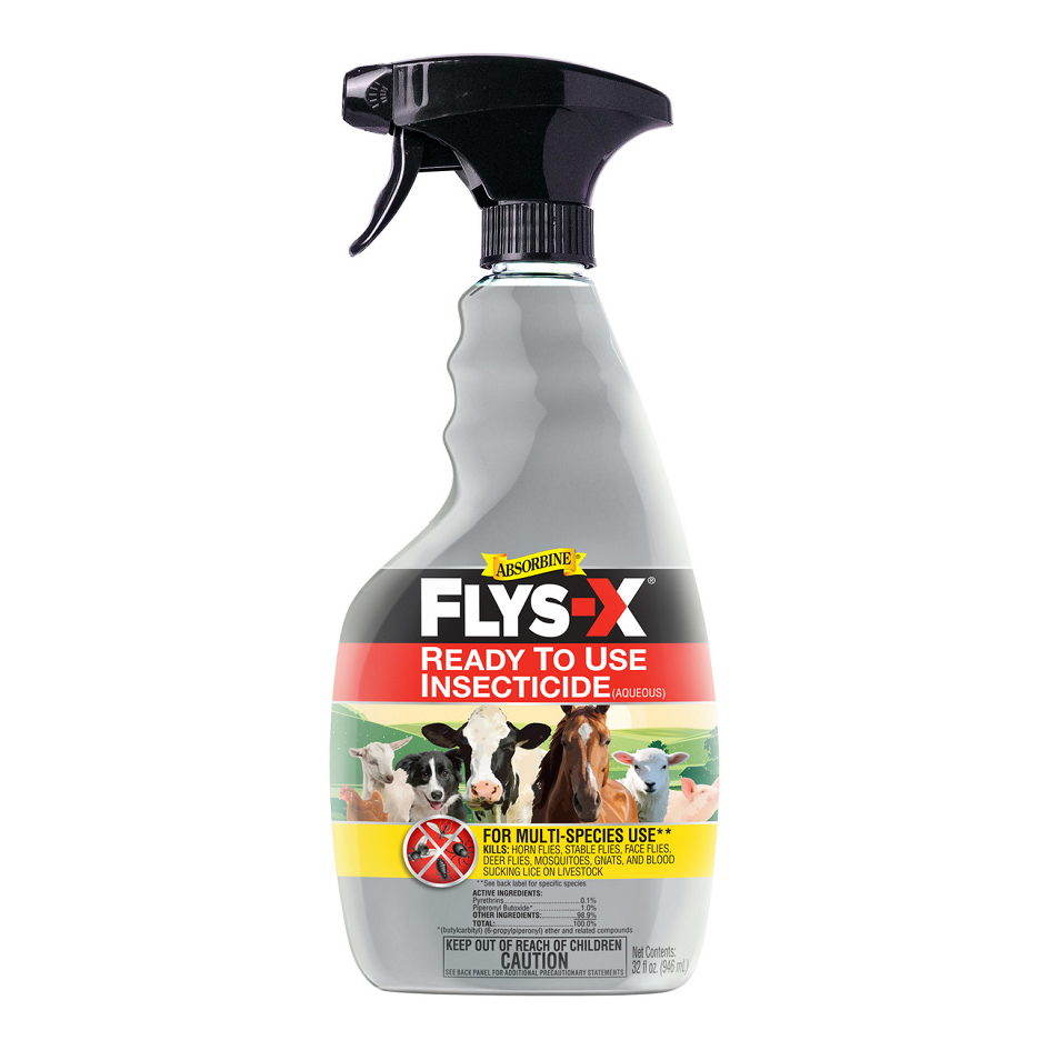 FLYS-X INSECTICIDE & REPELLENT 32OZ