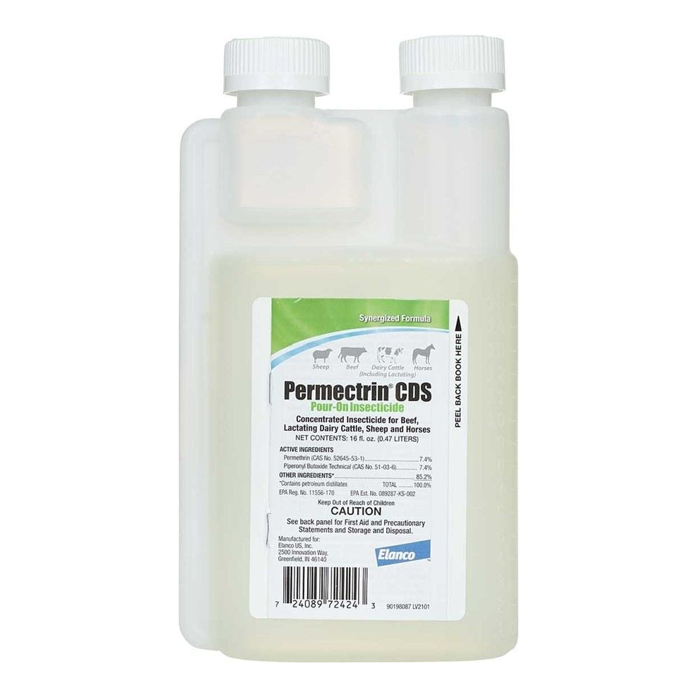 PERMECTRIN CDS POUR-ON 16OZ