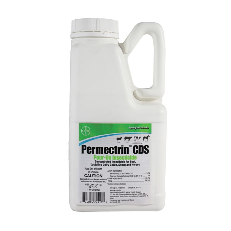 PERMECTRIN CDS POUR-ON 64OZ