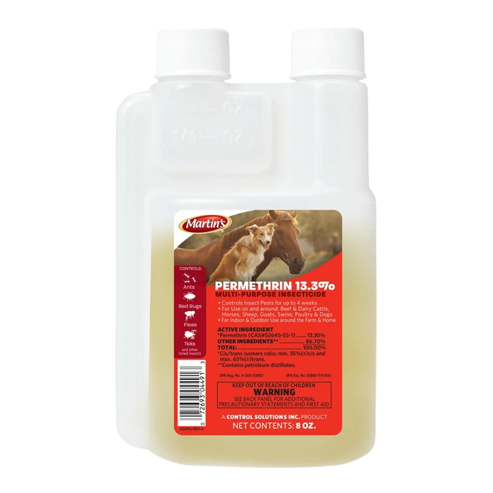 MARTIN'S PERMETHRIN 13.3% INSECTICIDE 8OZ