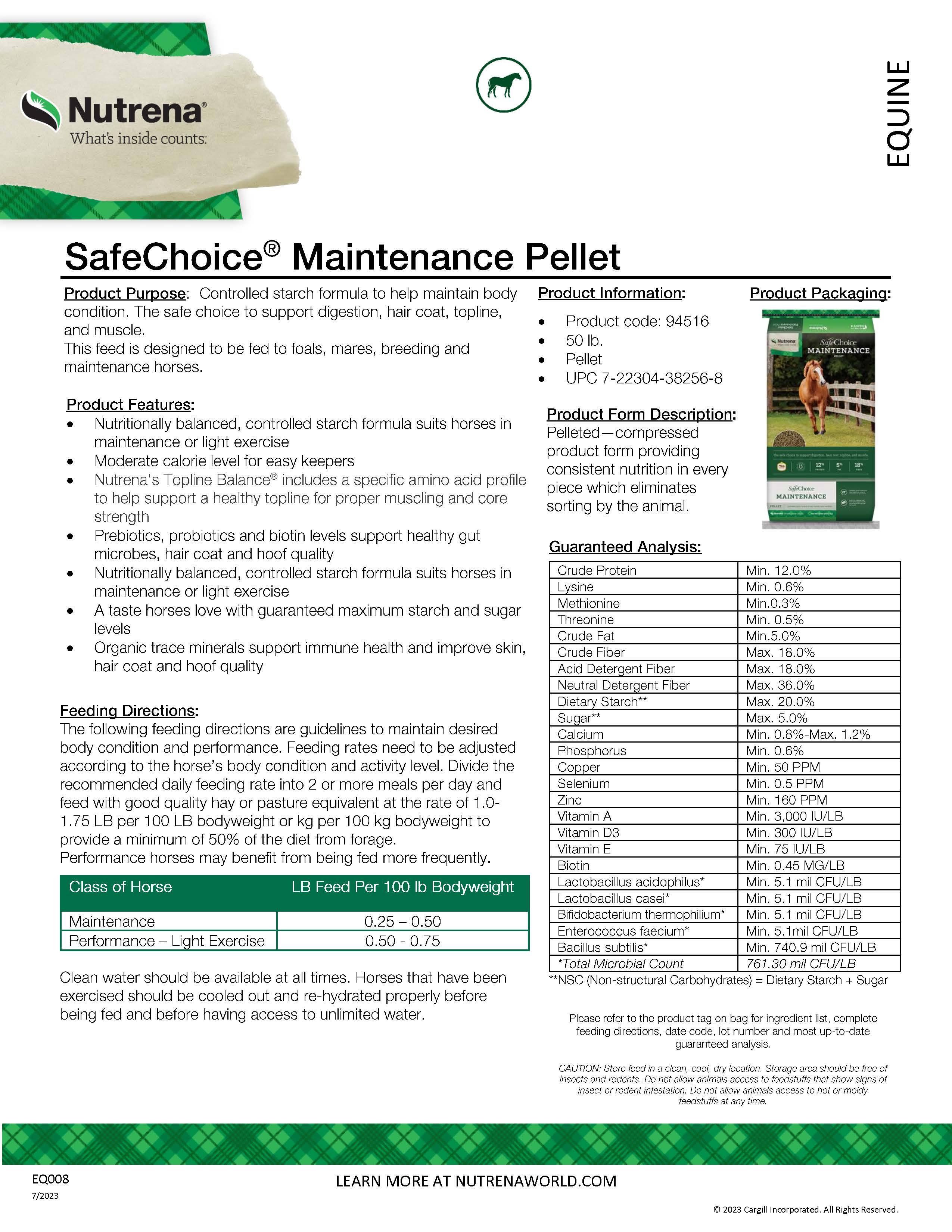 SAFECHOICE MAINTENANCE 12 PR/5FA