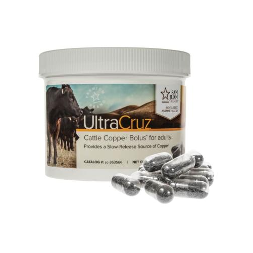 ULTRACRUZ CATTLE COPPER BOLUS FOR ADULTS - 25 CT