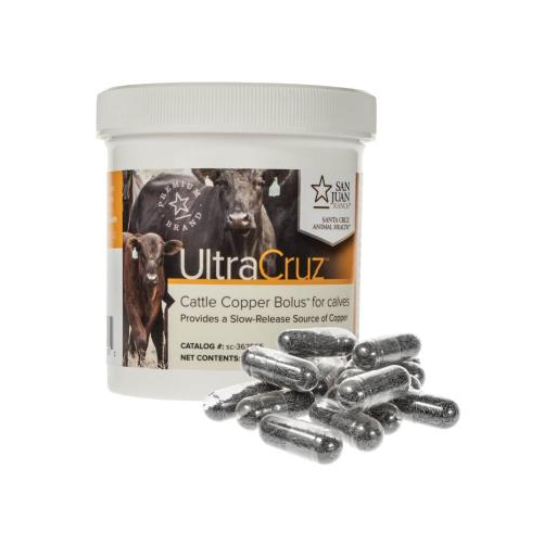 ULTRACRUZ CATTLE COPPER BOLUS FOR CALVES - 25 CT
