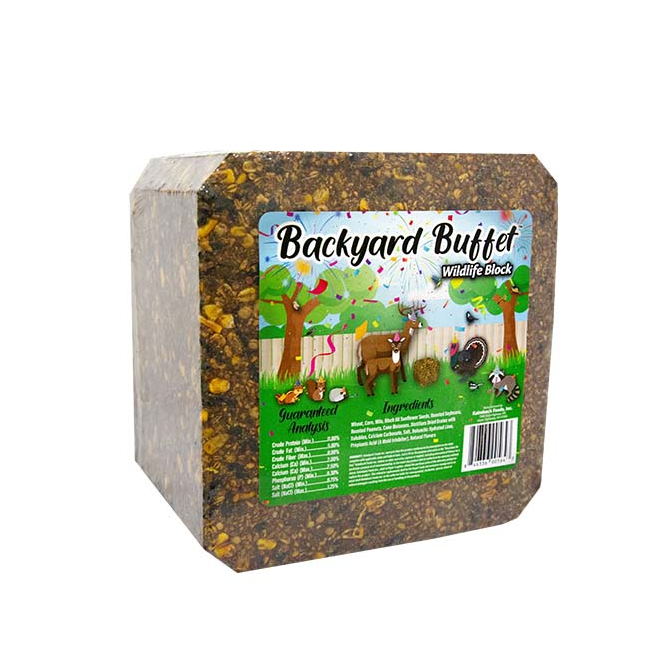 BACKYARD BUFFET WILDLIFE BLOCK - 20#