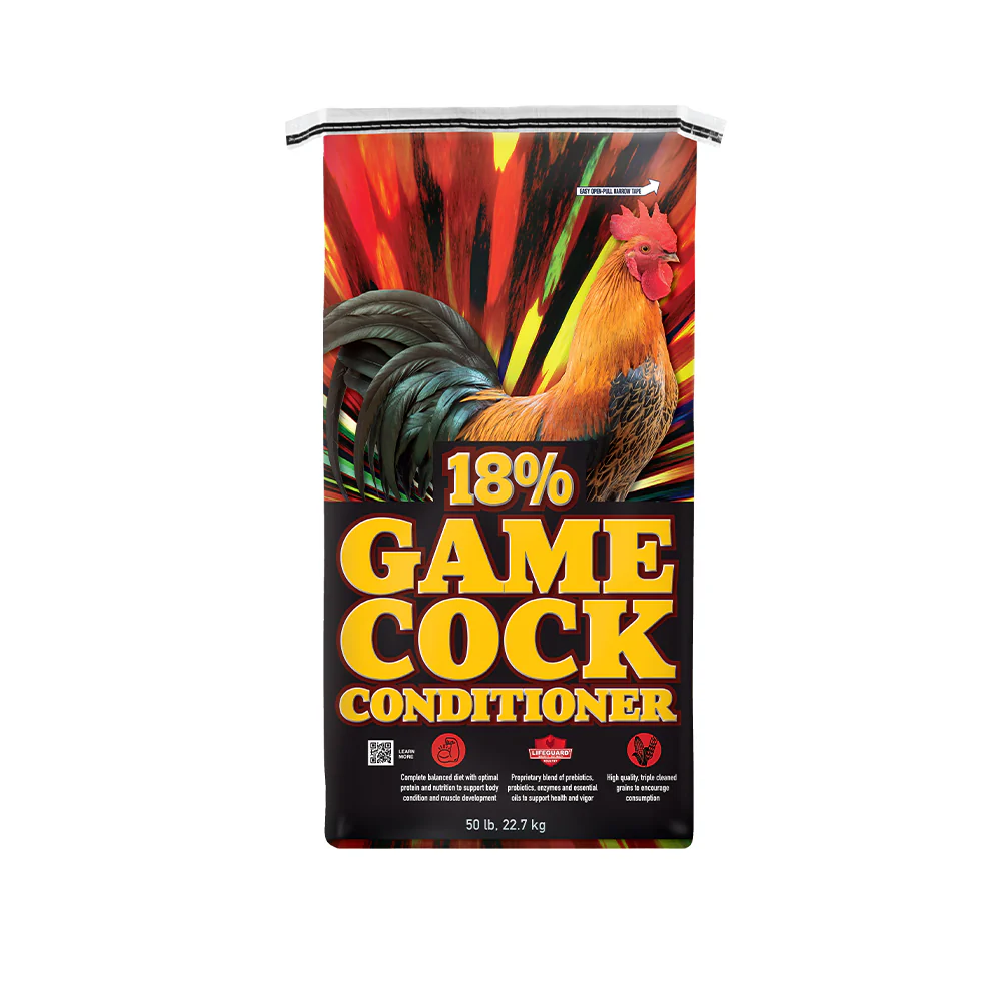 GAME TIME ELITE 18% GAMECOCK CONDITIONER - 50#