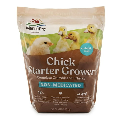 MANNA PRO 18% NON-MEDICATED CHICK STARTER 5LB