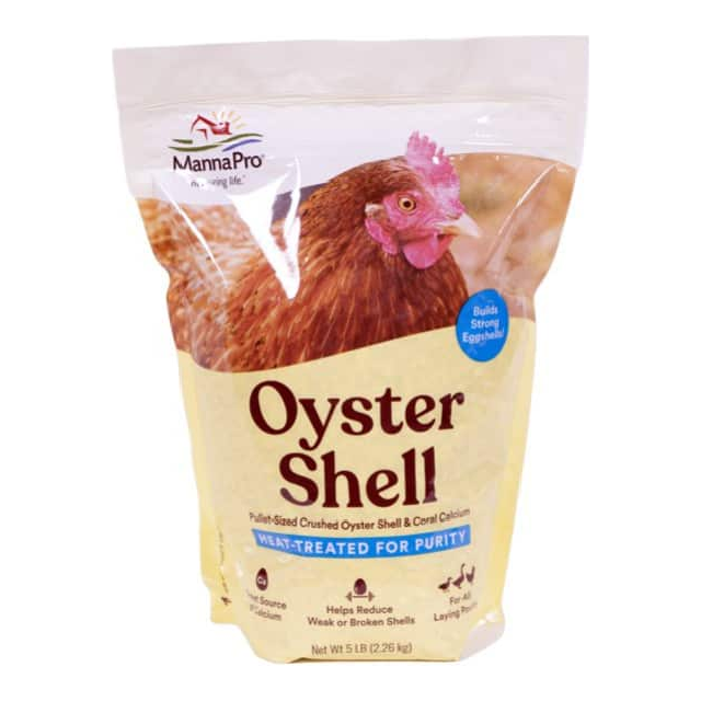 MANNA PRO CRUSHED OYSTER SHELLS - 5LB