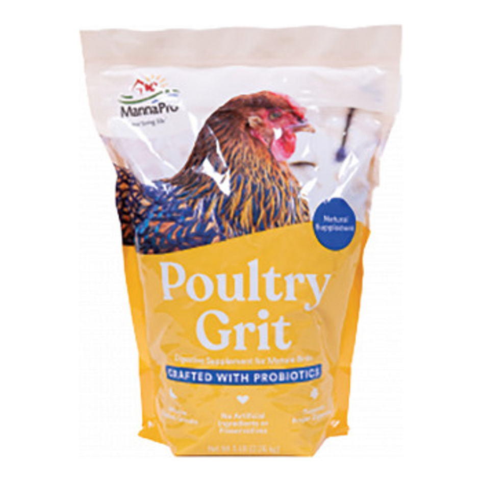 MANNA PRO POULTRY GRIT W/ PROBIOTICS 5LB