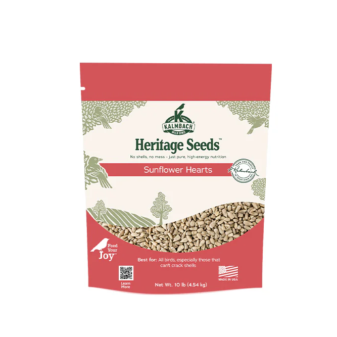 HERITAGE SEEDS SUNFLOWER HEARTS - 10#
