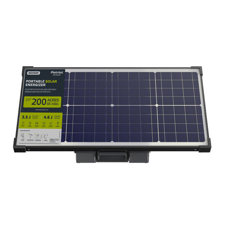 PATRIOT SG3500 SOLAR ENERGIZER