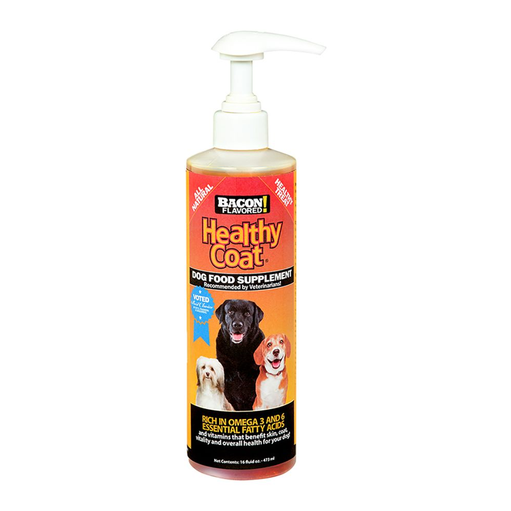 HEALTHY COAT CANINE SUPPLEMENT - 16 OZ