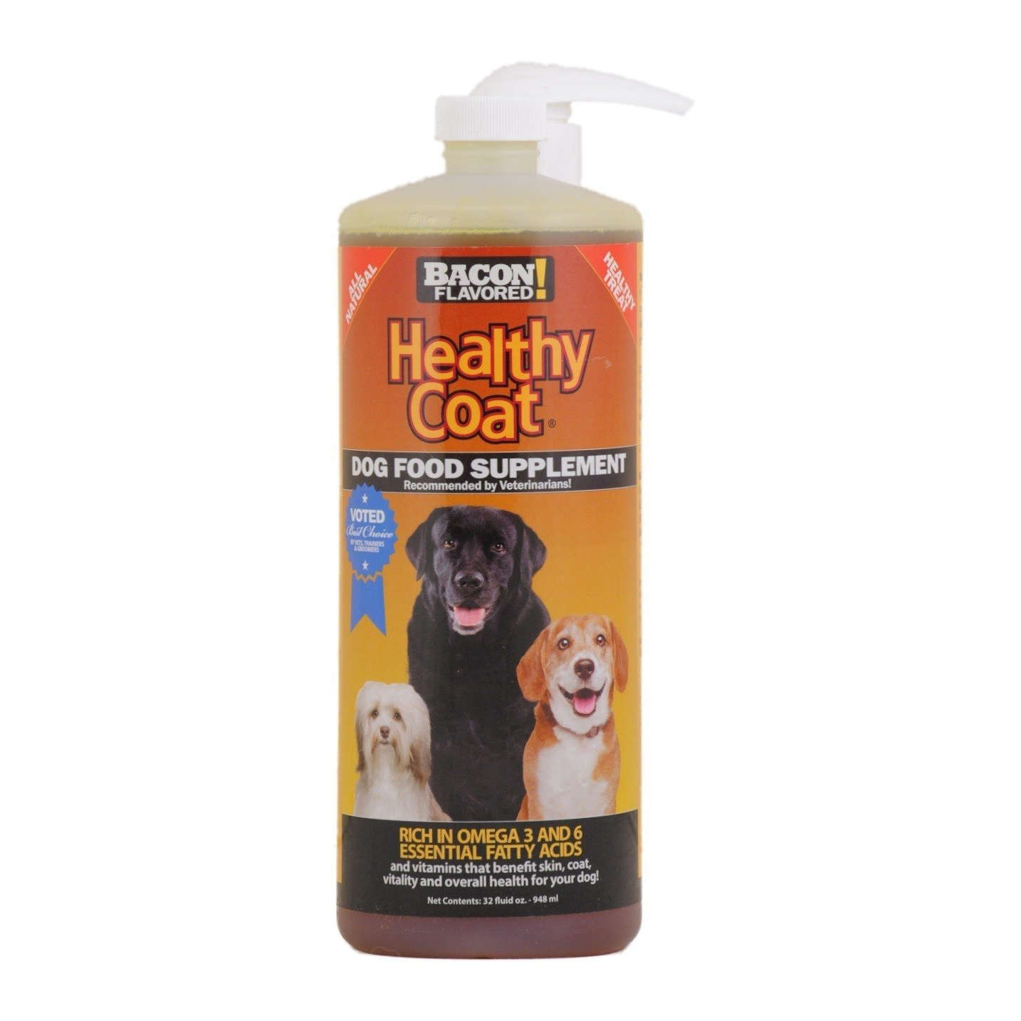 HEALTHY COAT CANINE SUPPLEMENT - 32 OZ