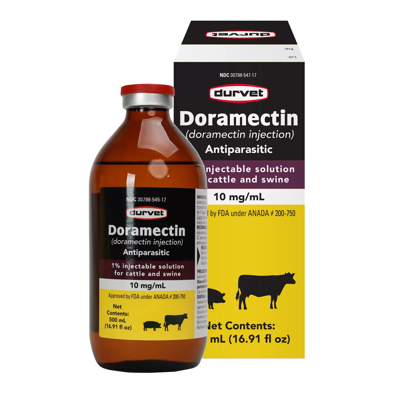 DURVET DORAMECTIN INJECTION 500ML