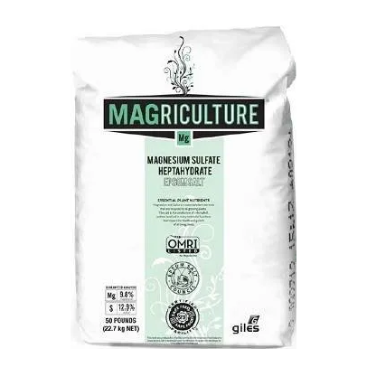 MAGRICULTURE MAGNESIUM SULFATE EPSOM SALT - 50#