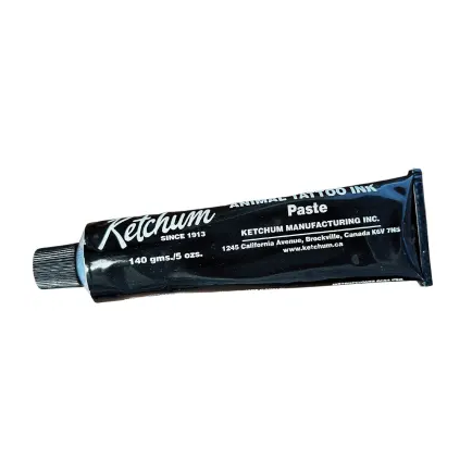 TATTOO INK PASTE 5OZ JAR BLACK