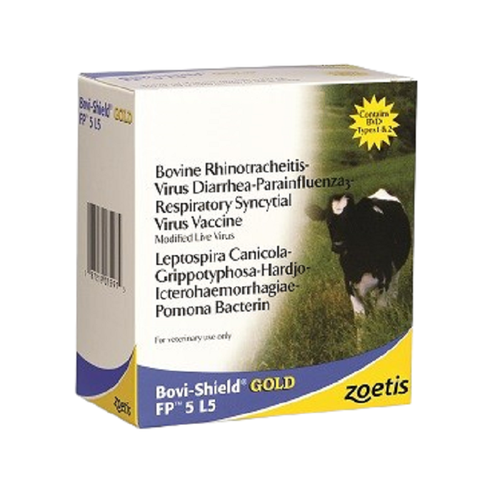ZOETIS BOVI-SHIELD GOLD FP 5 L5 - 50 DOSE