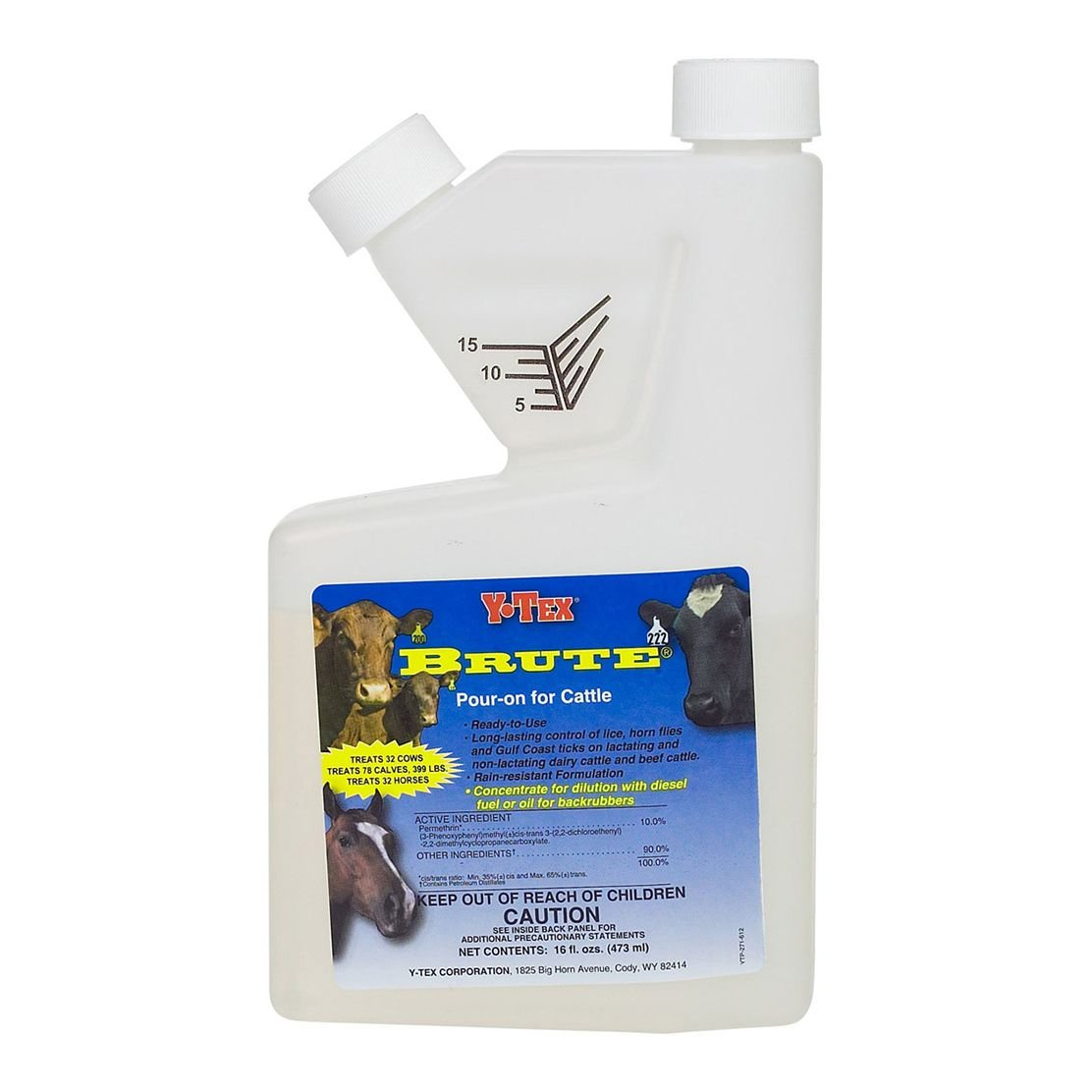 Y-TEX BRUTE POUR-ON 16OZ