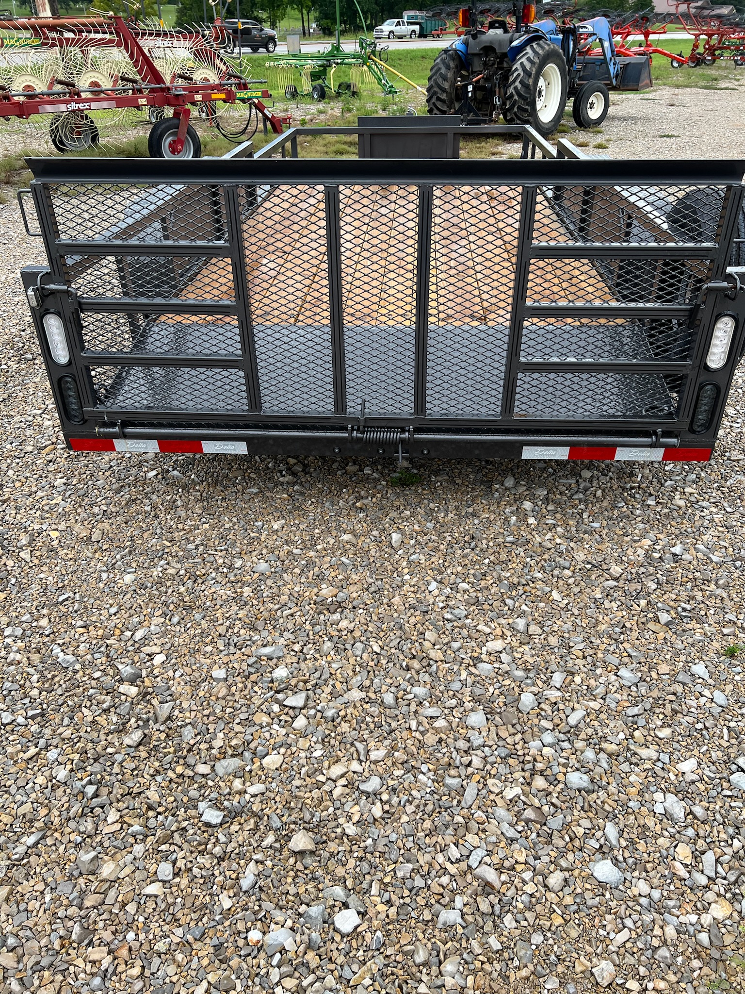 16\' DELTA BUMPER PULL UTILITY TRAILER