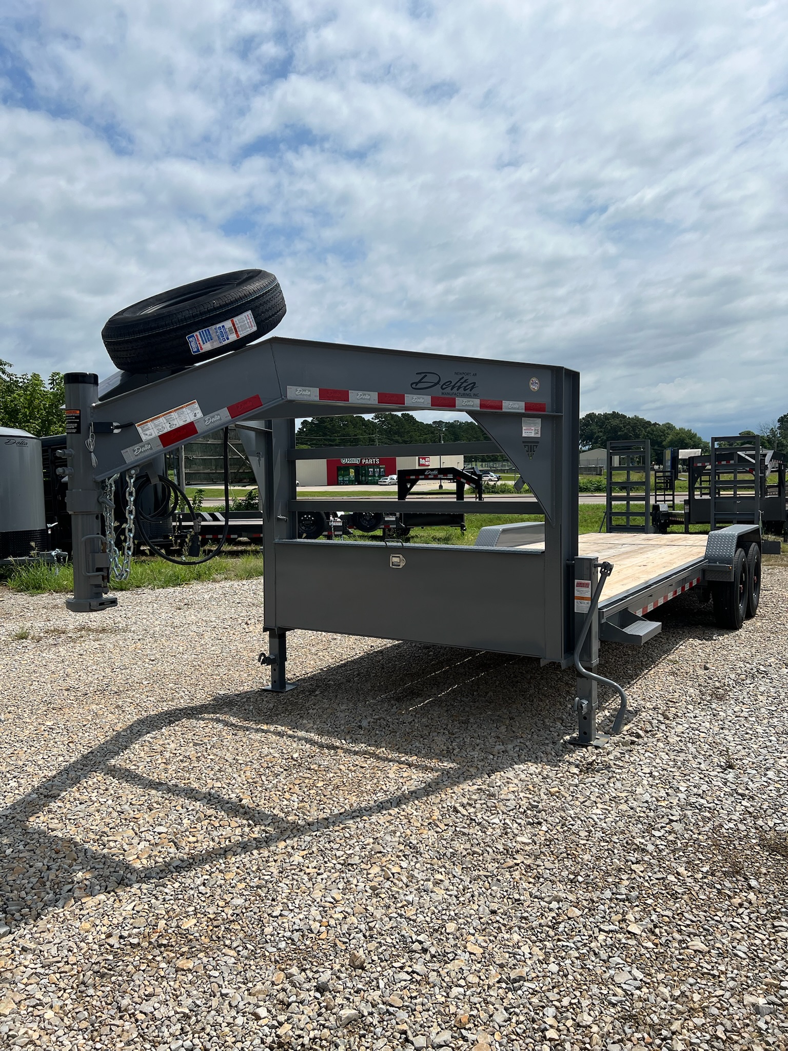 24' DELTA UTILITY TRAILER