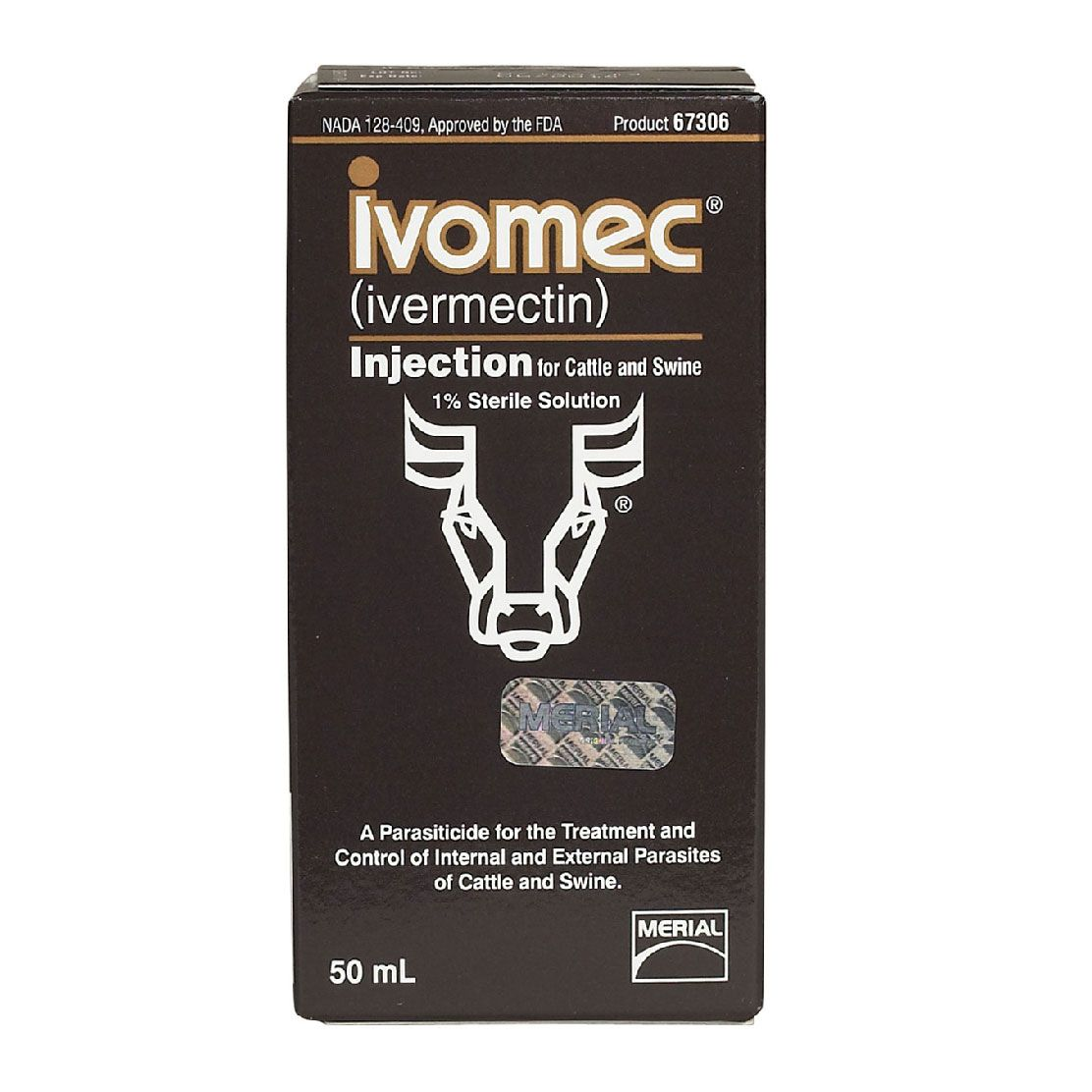 IVOMEC 1% INJECTION 50ML