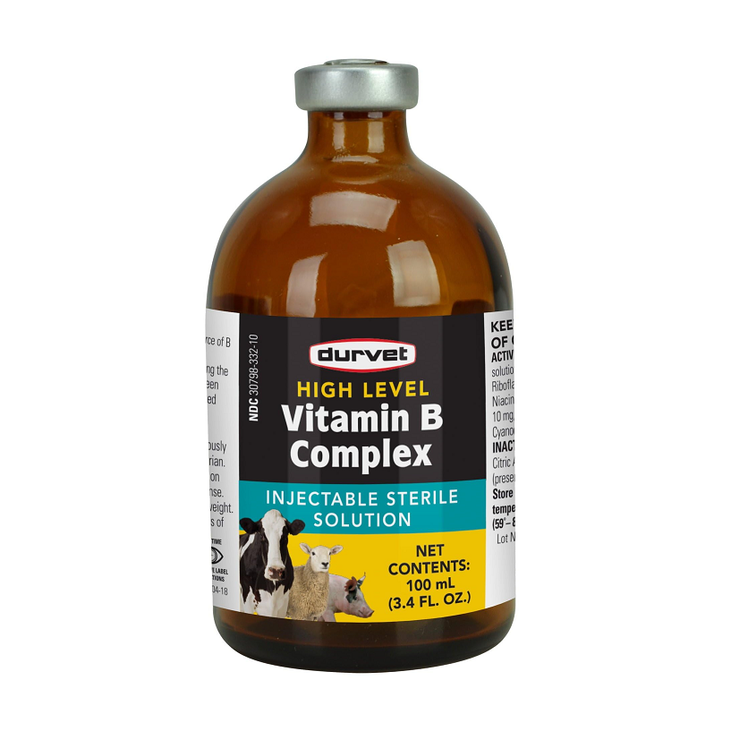 DURVET HIGH LEVEL VITAMIN B COMPLEX 100ML