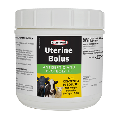UTERINE BOLUS 50CT