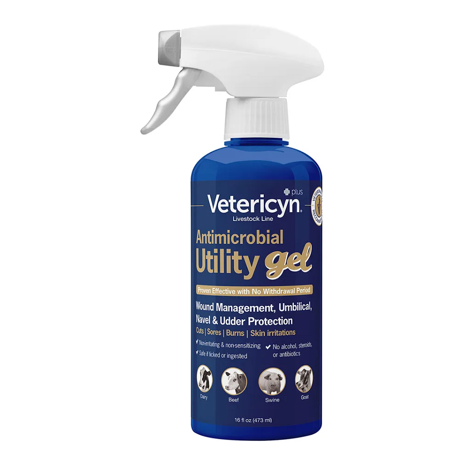 VETERICYN ANTIMICROBIAL UTILITY GEL 16OZ