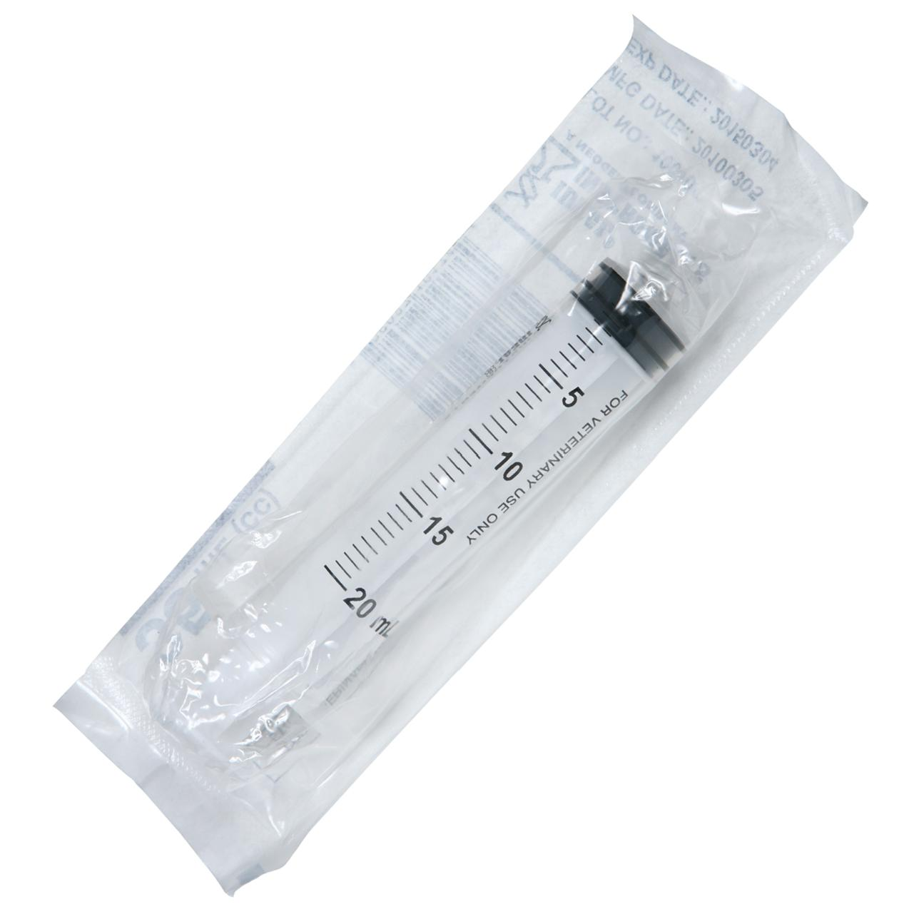 20CC LUER LOCK SYRINGE WITHOUT NEEDLE - 50 CT