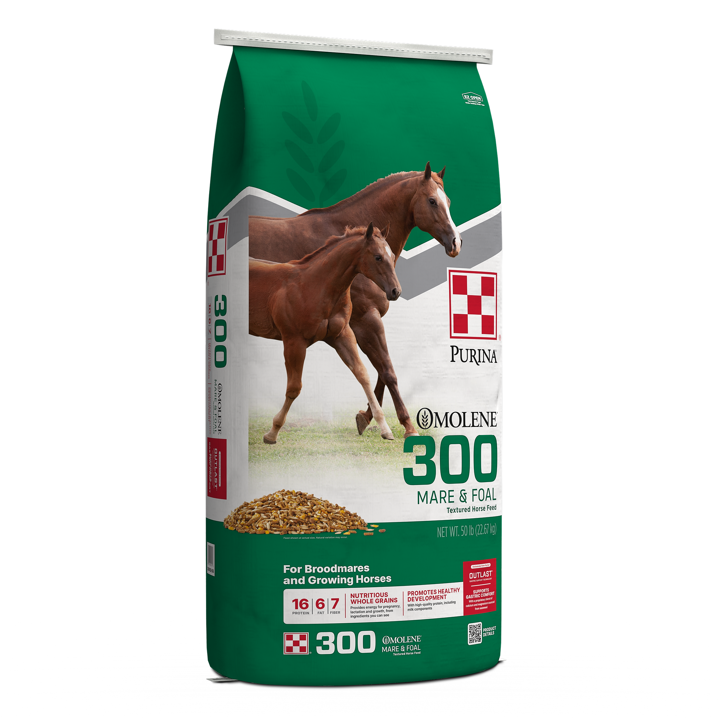 PURINA OMOLENE 300 MARE & FOAL - 50#