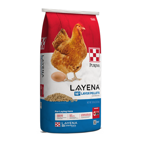 PURINA LAYENA 16% EGG PELLETS - 50#