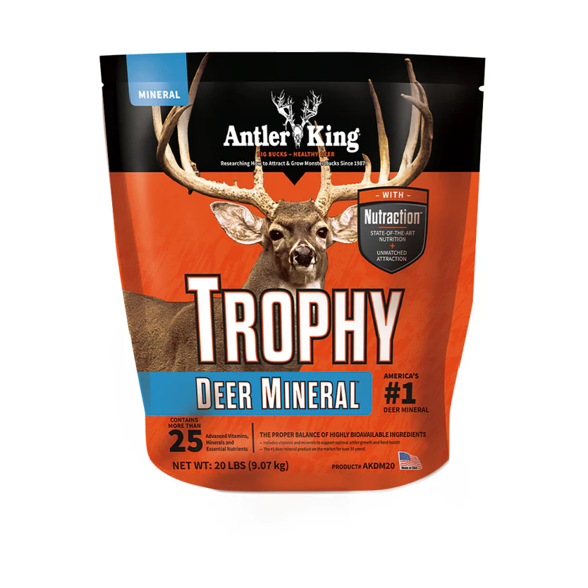ANTLER KING TROPHY DEER MINERAL - 20#