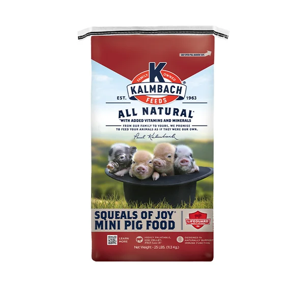 SQUEALS OF JOY AN MINI PIG 25#