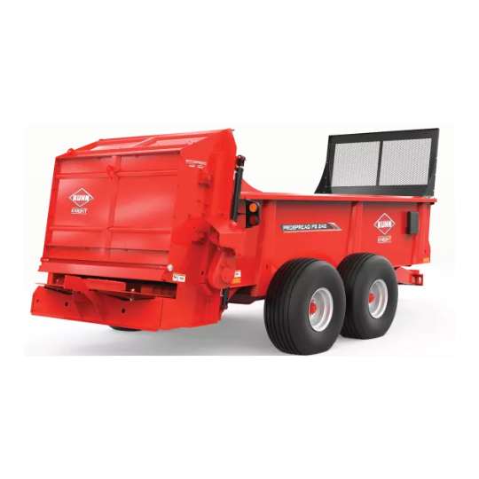 KUHN PS242T MANURE SPREADER