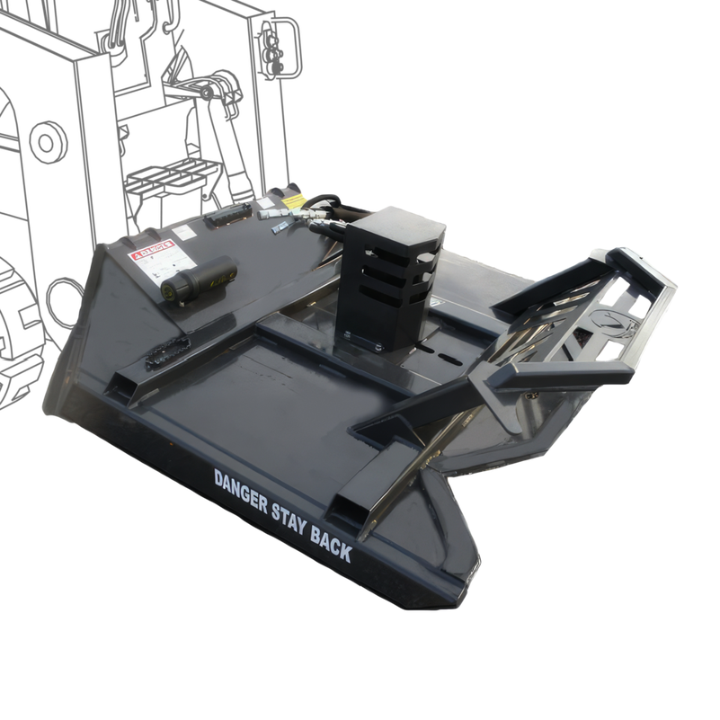 CID 84" 17-27 GPM BRUSH CUTTER FOR SKID STEER