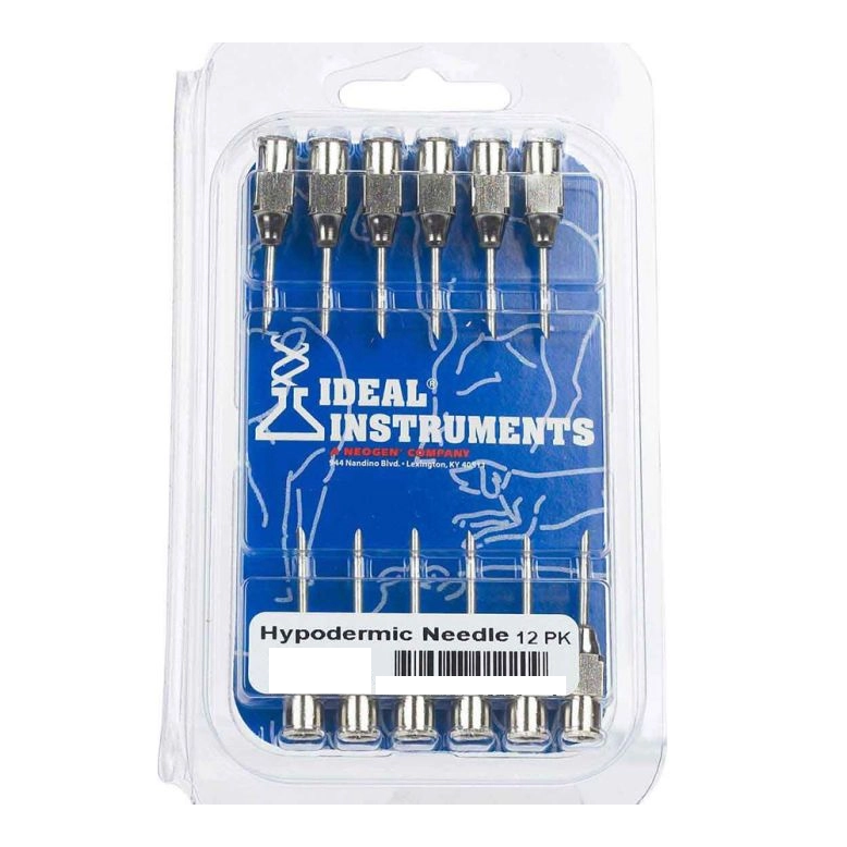 IDEAL 14G X 3/4" STAINLESS STEEL NEEDLE 12PK
