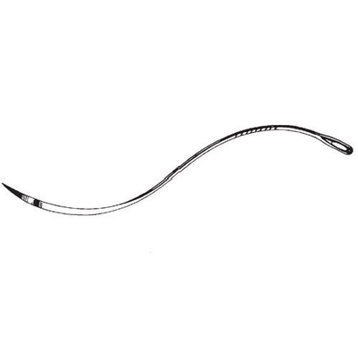 SERPENTINE 5" SUTURE NEEDLE SIZE 0