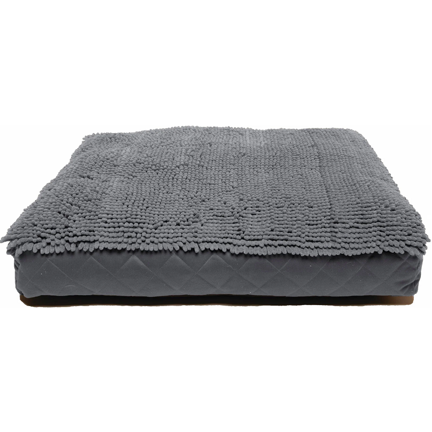 DIRTY DOG 26X34" RECTANGLE BED - GRAY