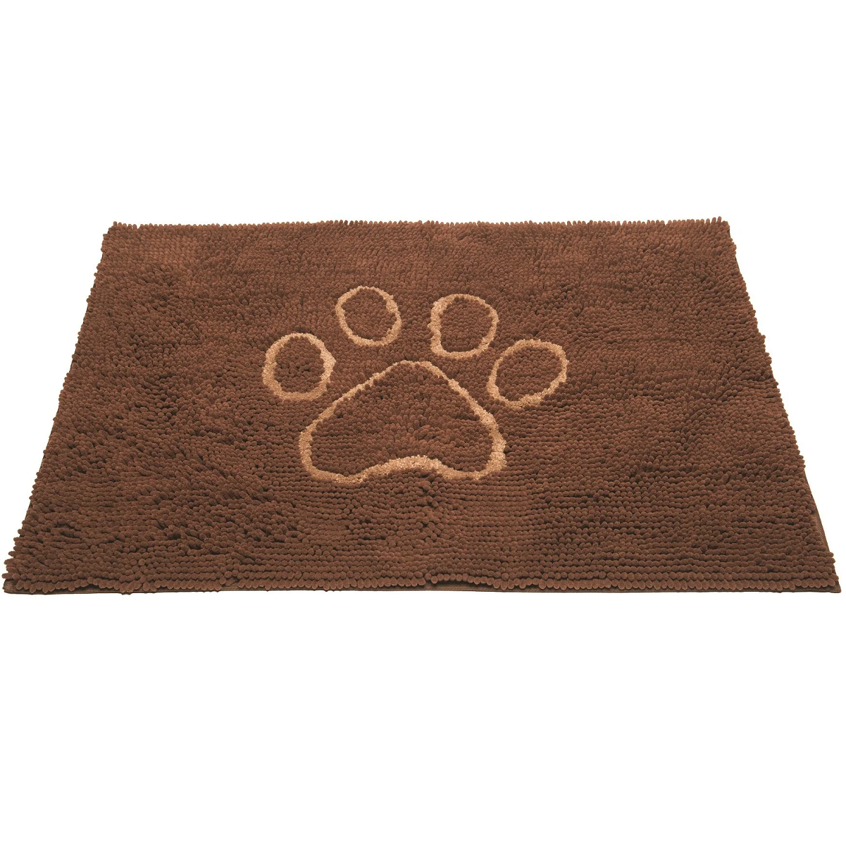 DIRTY DOG 35X26" DOORMAT - MOCHA BROWN
