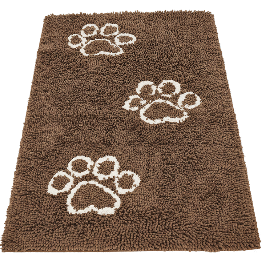 DIRTY DOG 60X30" DOORMAT RUNNER - MOCHA BROWN