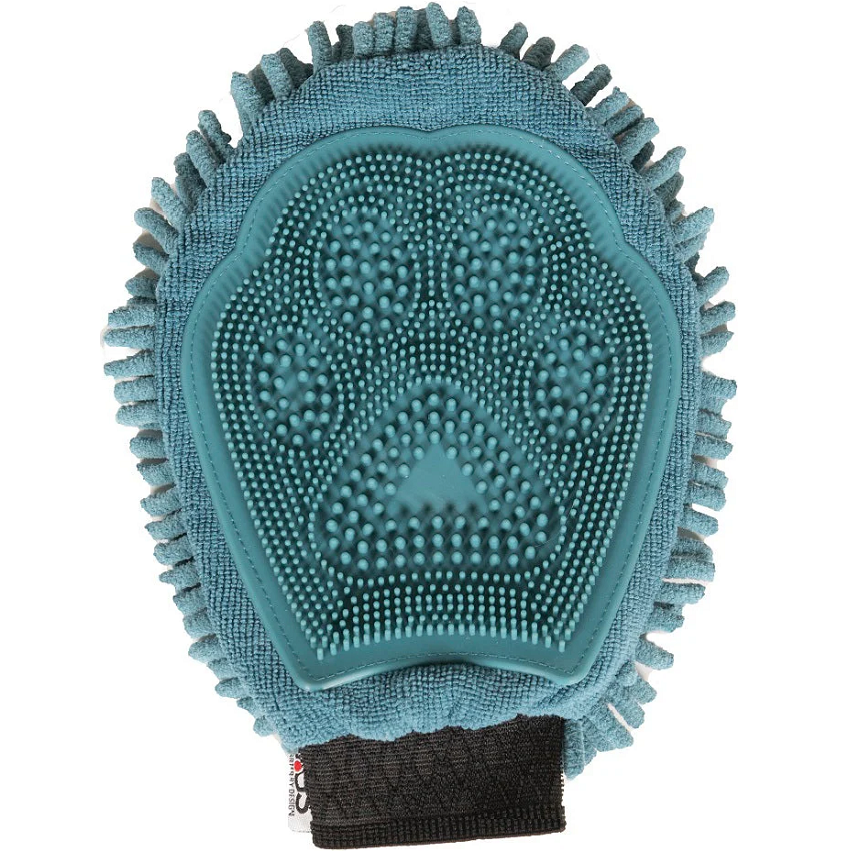 DIRTY DOG GROOMING MITT - PACIFIC BLUE