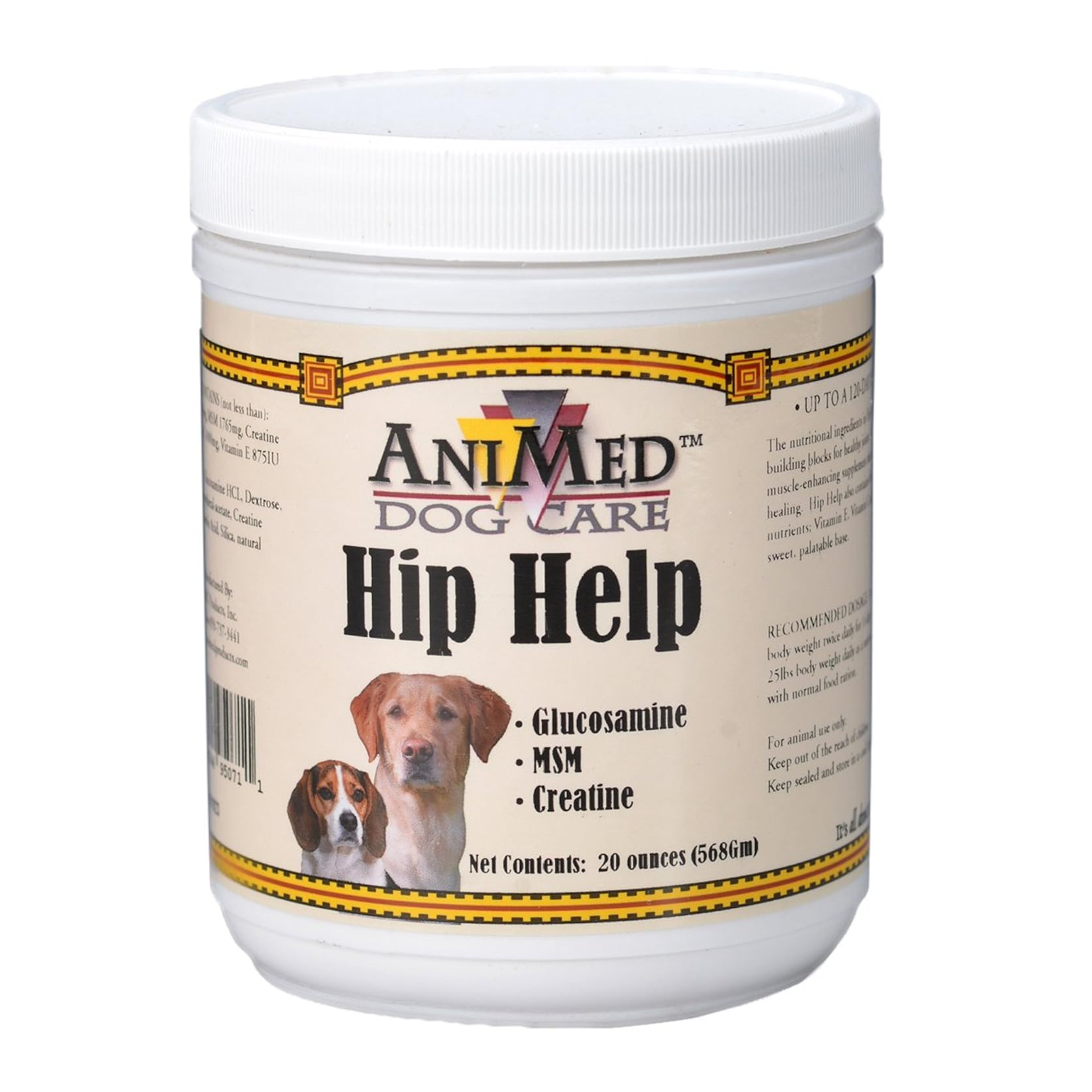 ANIMED DOG CARE HIP HELP 20OZ