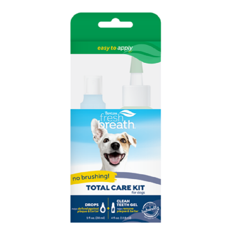 TROPICLEAN FRESH BREATH TOTAL CARE KIT FOR DOGS 4OZ