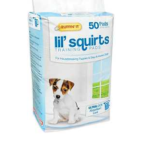 LIL' SQUIRTS DOG TRAINING PADS - 50CT