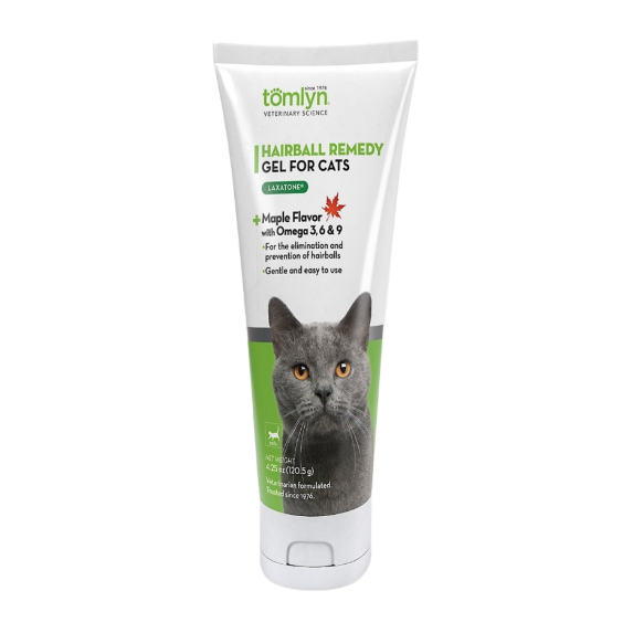 TOMLYN LAXATONE HAIRBALL REMEDY MAPLE GEL 4.25OZ