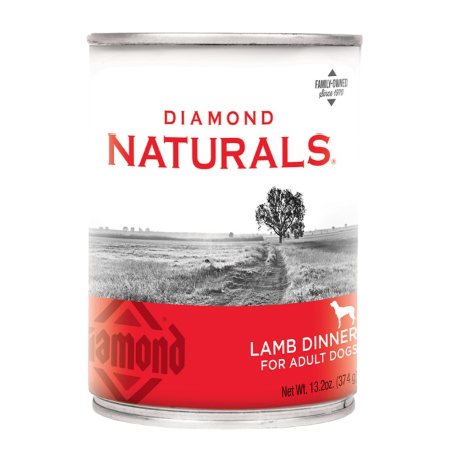 NATURALS LAMB DOG FOOD 13.2OZ