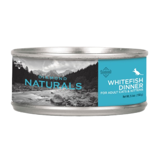 DIAMOND NATURALS 9.5/3.5 WHITEFISH CAT FOOD 5.5OZ