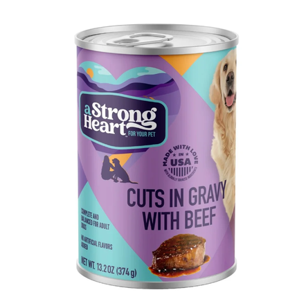 STRONG HEART BEEF & GRAVY 13.2OZ
