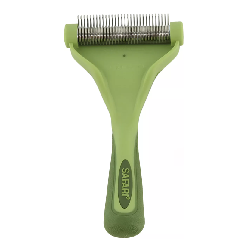 SAFARI SHED MAGIC DE-SHEDDING TOOL FOR MEDIUM-LONG HAIR DOGS - MD