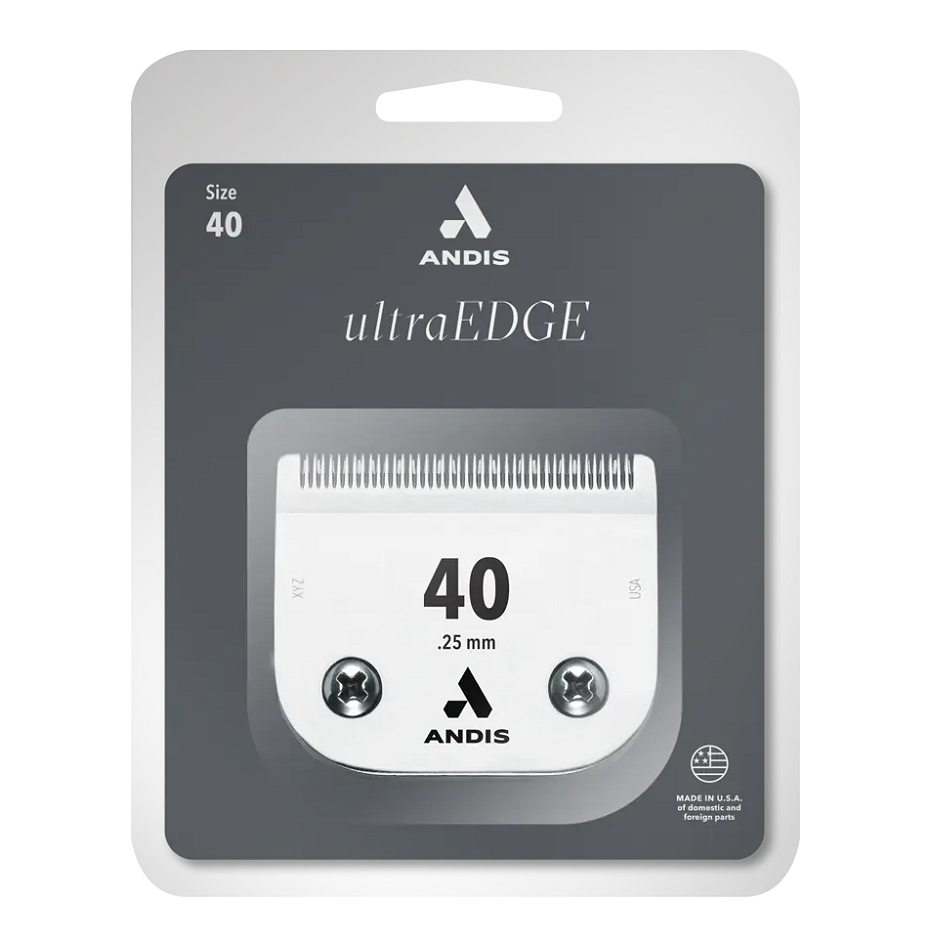 ANDIS ULTRAEDGE DETACHABLE BLADE, SIZE 40