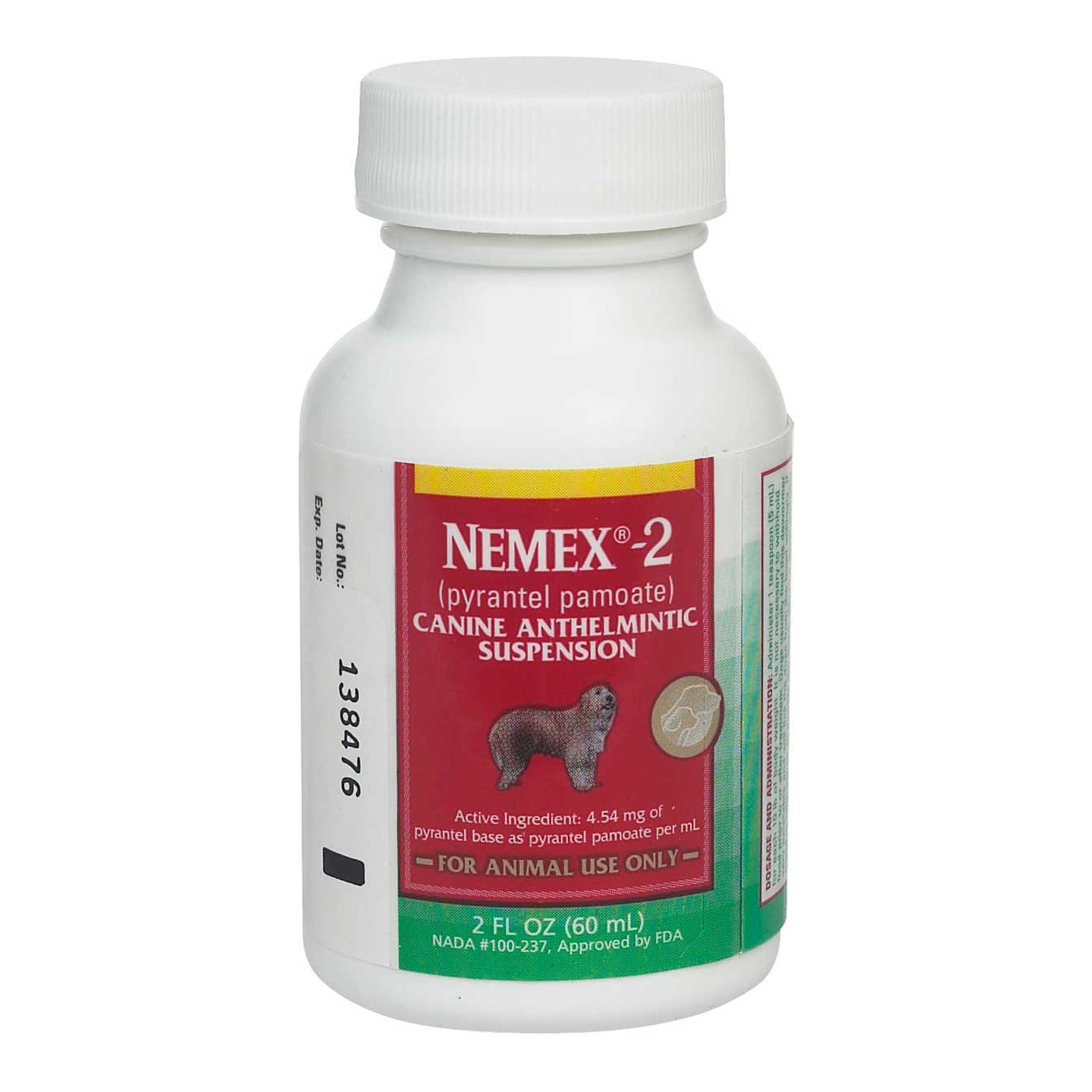 ZOETIS NEMEX-2 LIQUID DOG WORMER 2OZ